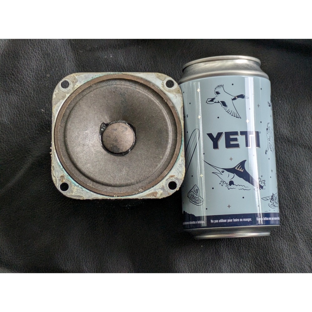 Vintage CTS Custom Design Speaker Driver 5803061 H13521304 Square 3.5 Inch